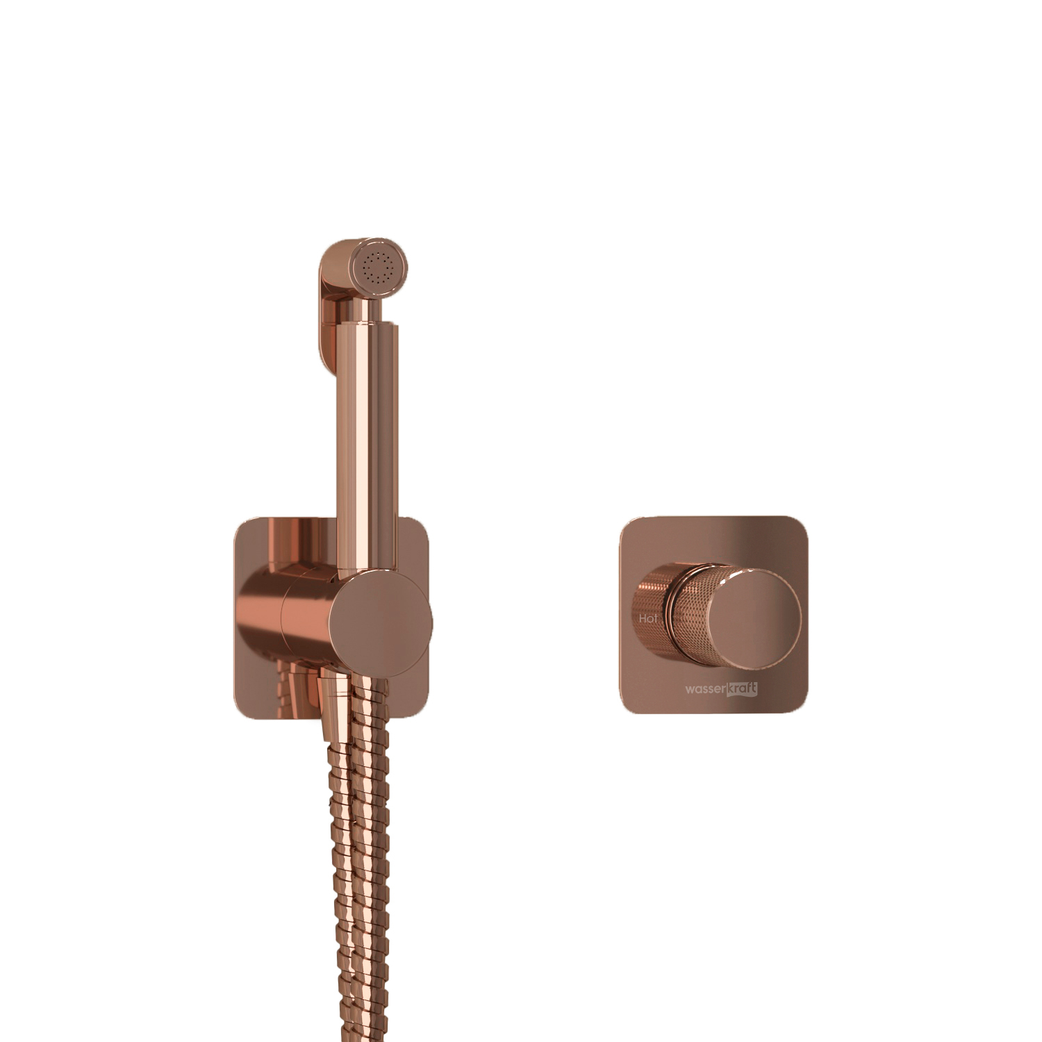 Встраиваемый комплект для биде со шлангом A8851.290.361.335