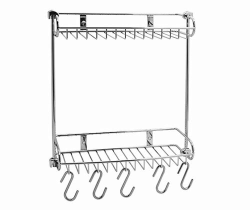 Полка металлическая двойная K-1422